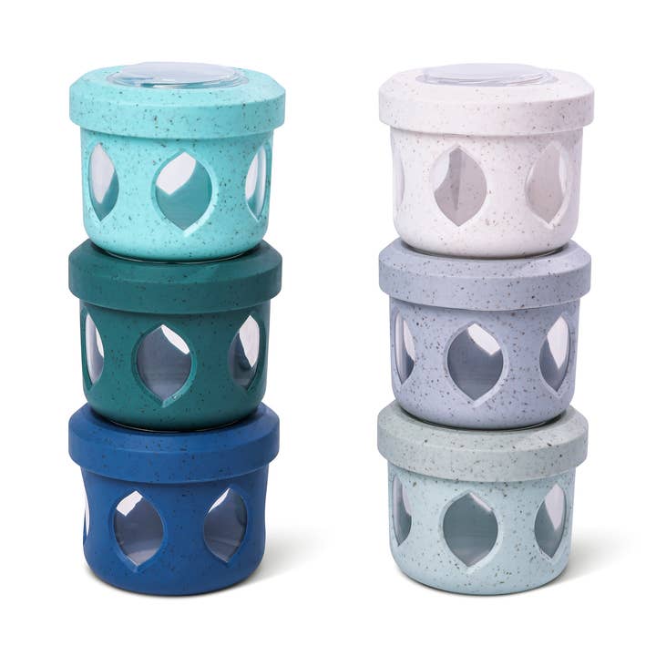 Core Home - Wholesale Condiment/Dip Bowl - 6pk 4.6oz Eco-Blend Condiment w/ Sleeve - Beach House 60