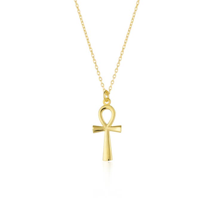 Zilveren Egyptische Ankh Ketting van Sterling Zilver voor wholesale door Spero London