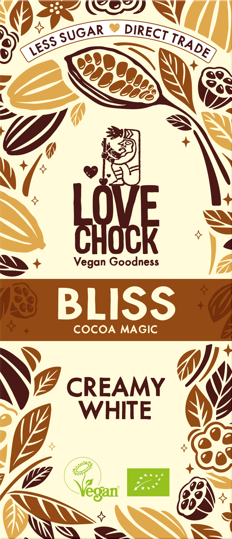 Lovechock NL - Wholesale Chocolate Bar - White chocolate - Organic, plant-based and sustainable1