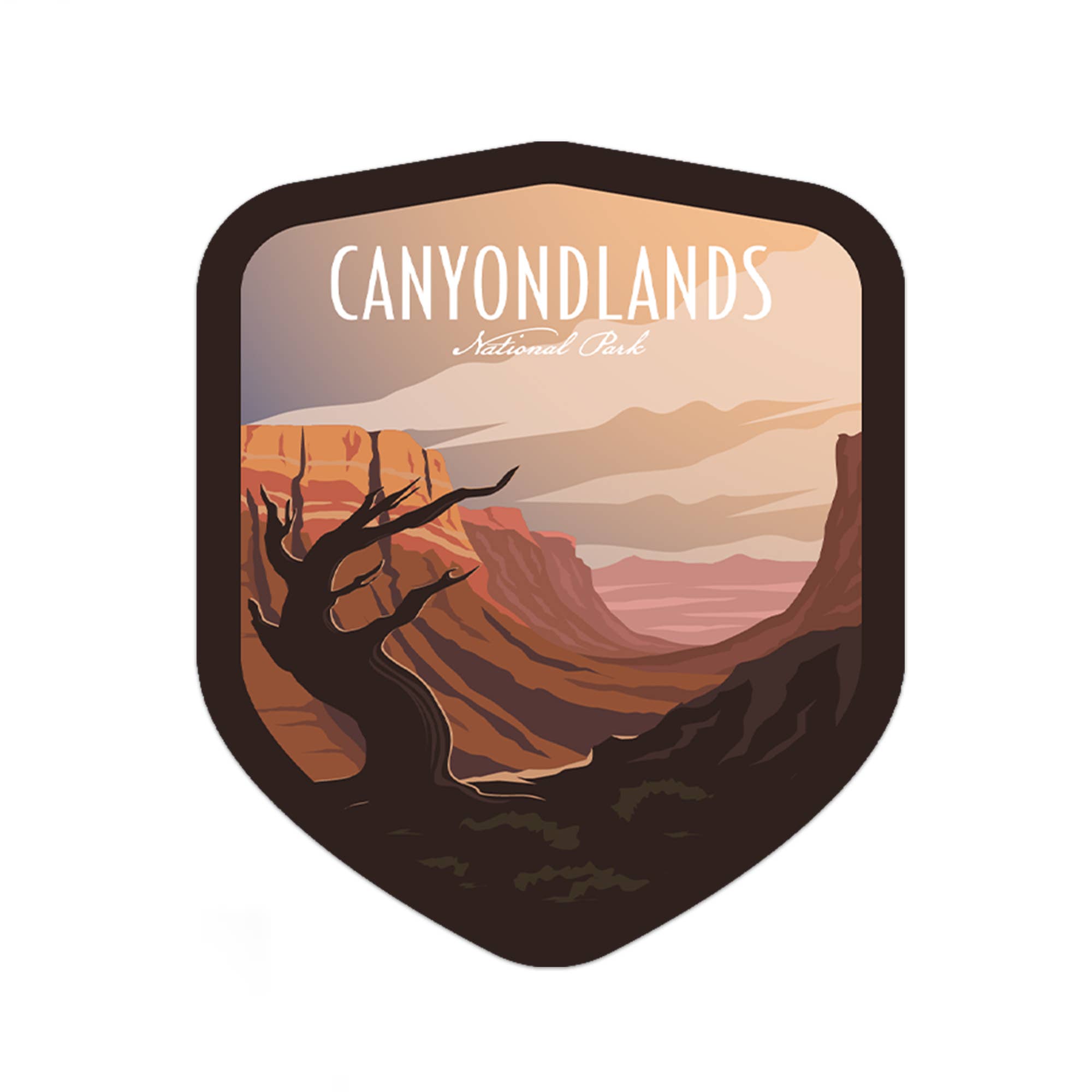 Albion Mercantile Co. - Wholesale Sticker - Canyonlands National Park Sticker4
