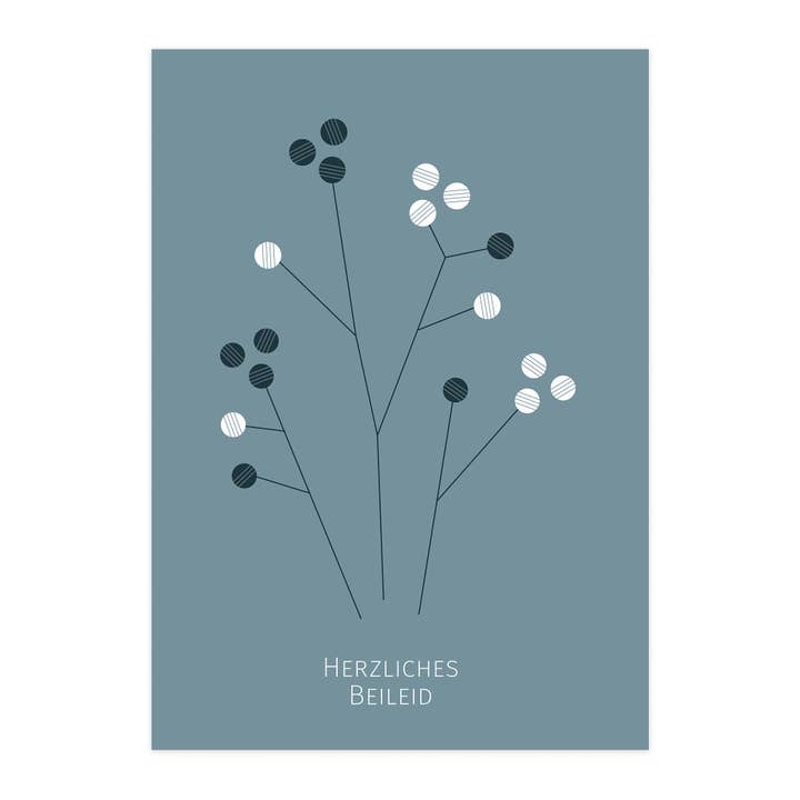 Cartão dobrável "SENTIDOS PÊSAMES" por atacado de paruspaper. nutzfeine papeterie