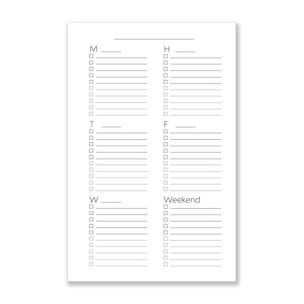 Laura Adams - Wholesale Planner - The Prolific Planner - Bloom | Weekly To Do | Undated 52 Wk6