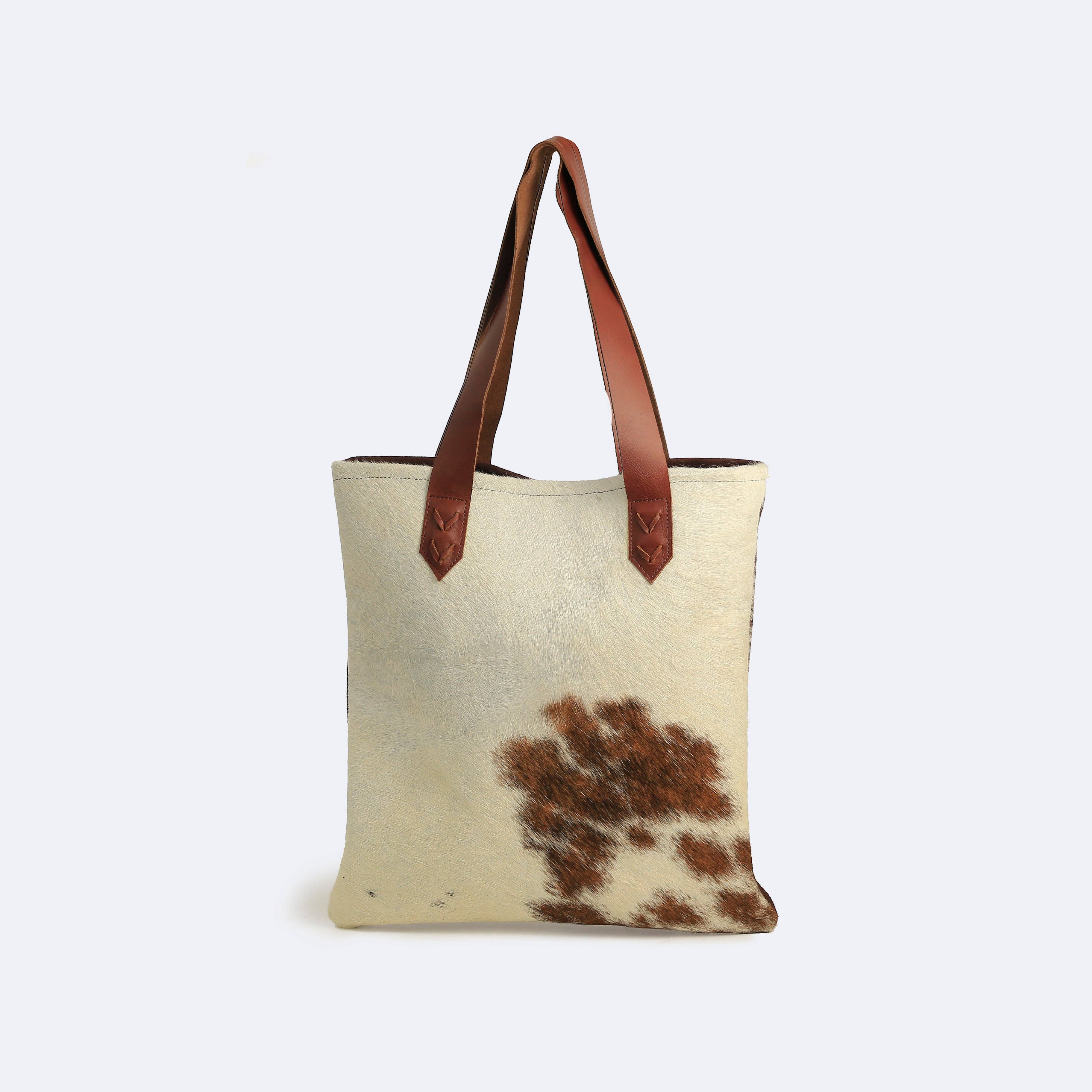 SutiSana - Wholesale Tote Bag - Women's - Cowhide Road Trip in Pinto