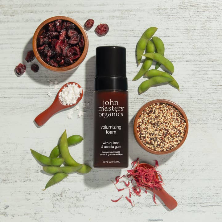 John Masters Organics - Wholesale Hair Volumizing Product - Volumizing Foam with Quinoa & Acacia Gum