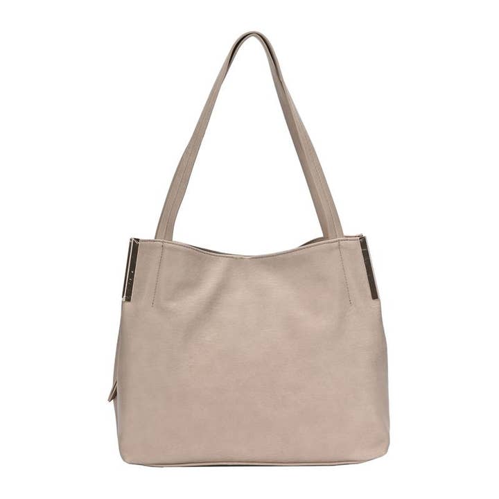 Elizabeth Minimalistische hobo met drie compartimenten voor wholesale door MMS Brands