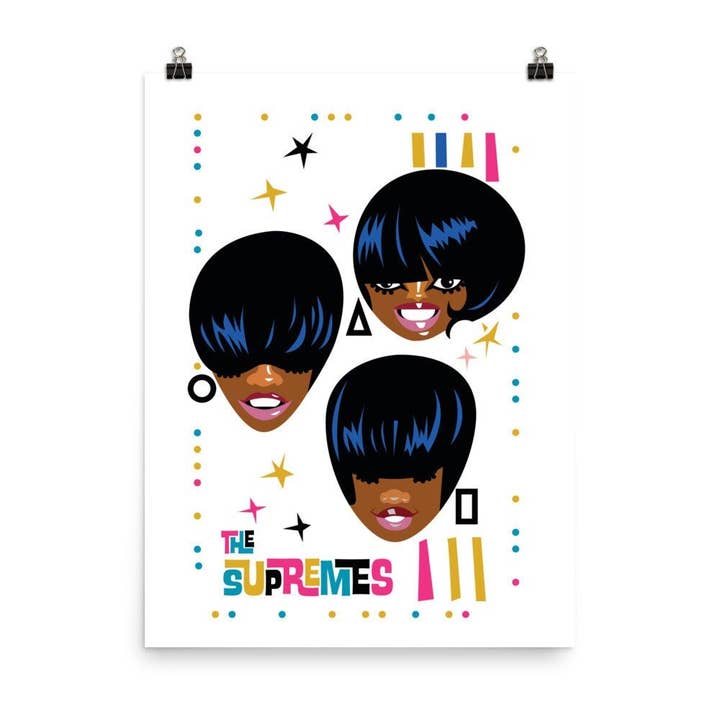 Der Supremes-Druck für den Großhandel von Quincy Ray