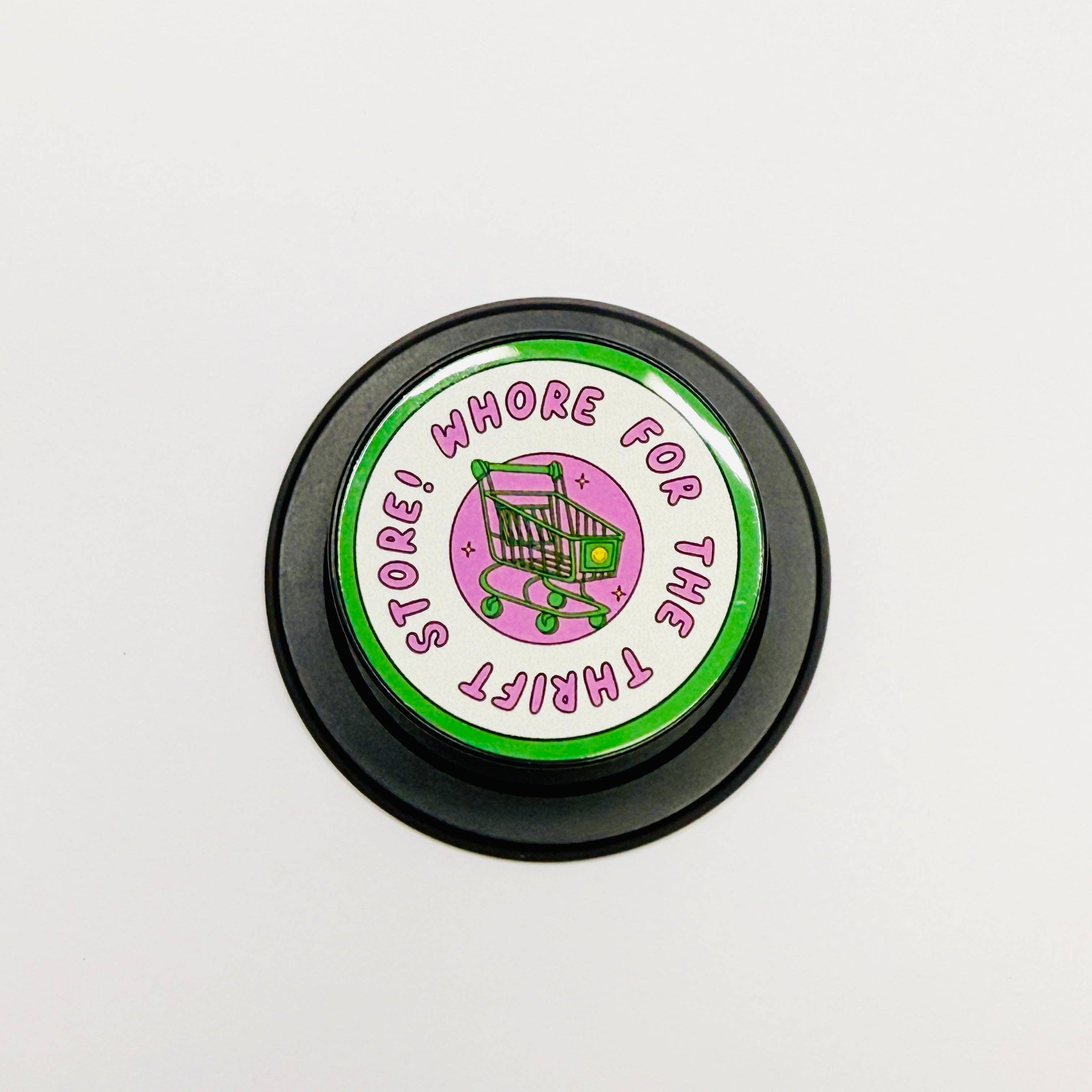 Sonny Rising - Wholesale Phone Grip - Magsafe Phone Grip, Whore For The Thrift Store1