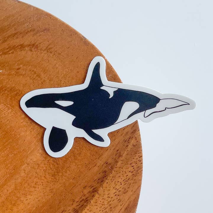 Killerwal Orca Aufkleber für den Großhandel von BambooByTundra