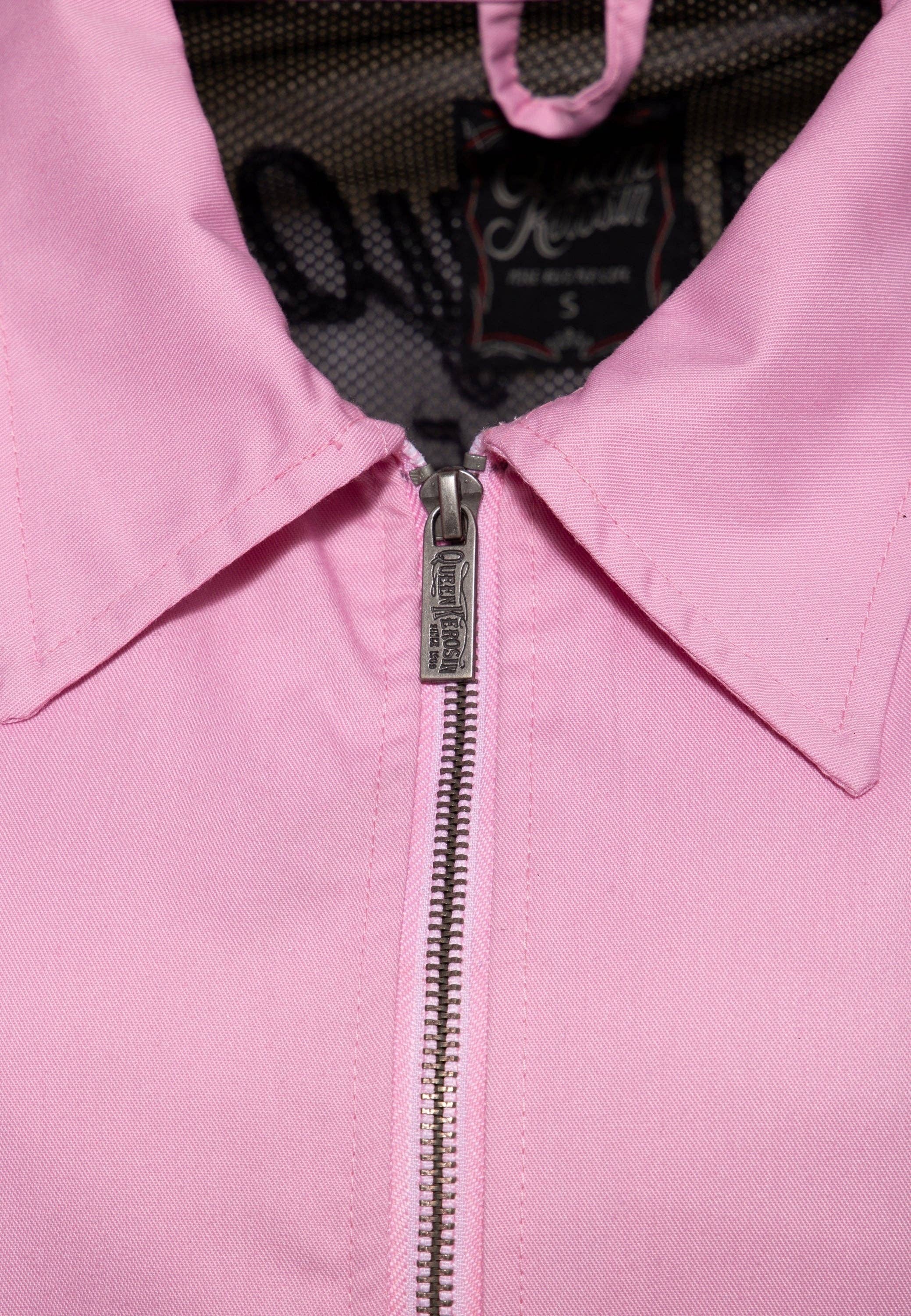 pink Speedway Queens 1955 gabardine jacket for wholesale on Faire3