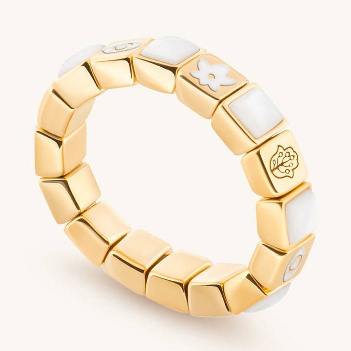 Gentle Spirit - Anello in madreperla per la vendita all'ingrosso da parte di Karma And Luck