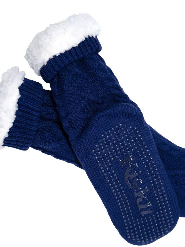 Meias KickIT em Azul Marinho por atacado de KickIt Pajamas