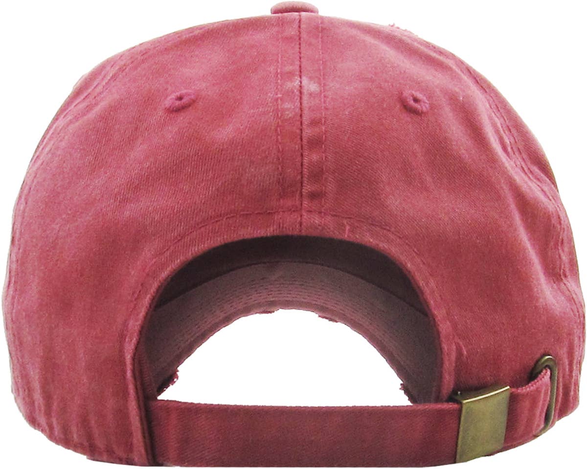 KBETHOS - Wholesale Baseball Cap - Unisex - Vintage Distressed Washed Style Baseball Caps135