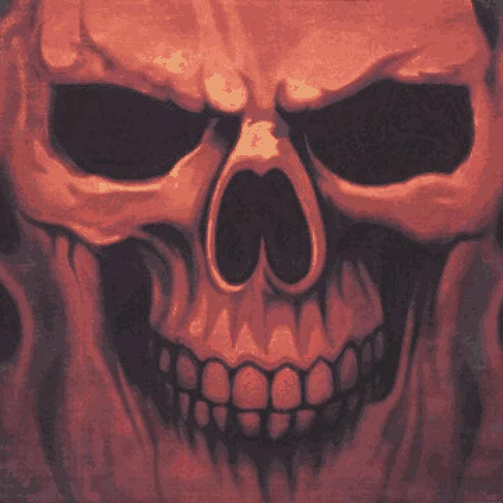 Teschio fantasma 5'x3' per la vendita all'ingrosso da parte di Worldwide Flags Ltd