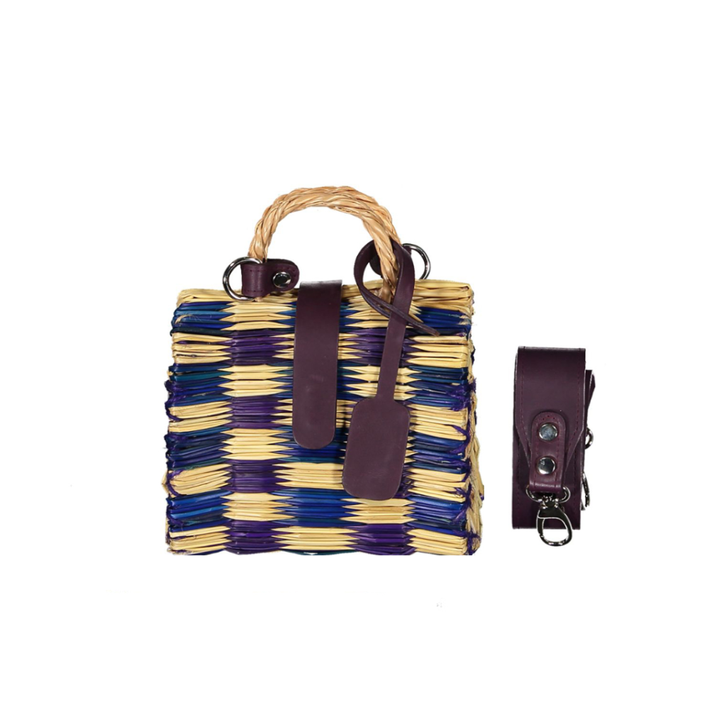 Navy Purple Square ROSANA - MINI for wholesale on Faire3