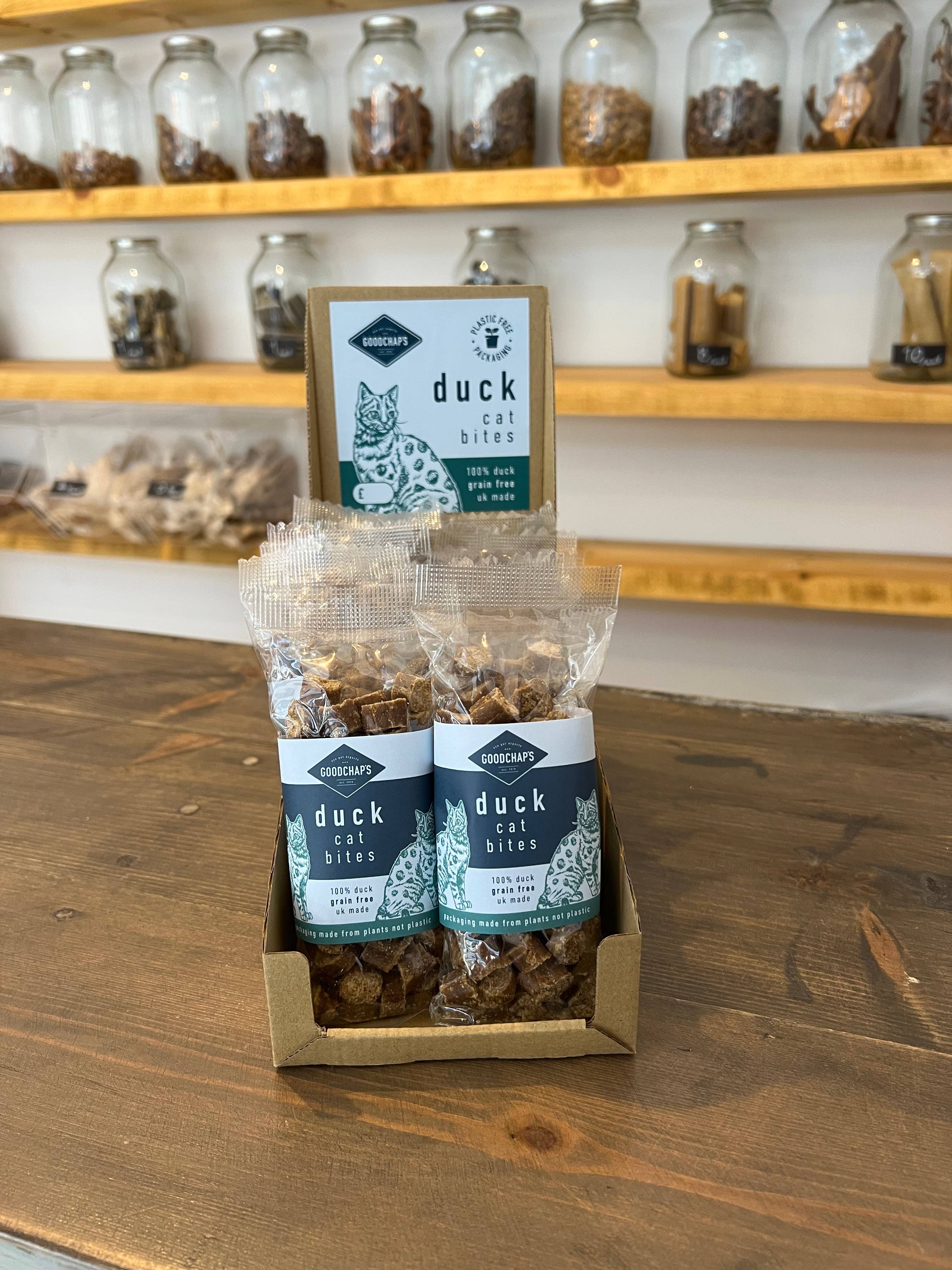 Goodchap's – wholesale Pet treats – Cat – Duck - Cat Bites2