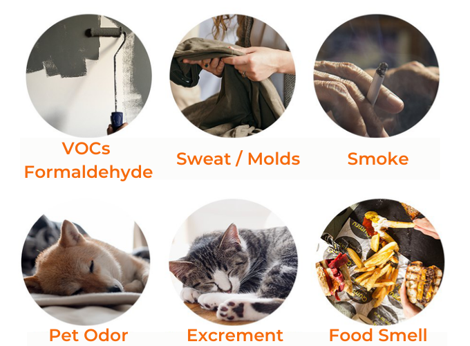 YFLife – Purificador de ar por atacado – Purificador de ar Air6plus YFLife - 360 pés quadrados para casa/viagem8