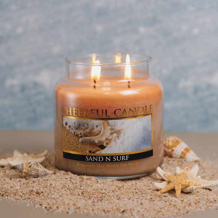 A Cheerful Giver – wholesale Jar/filled candle – Cheerful Candle (16oz.) – Sand N Surf