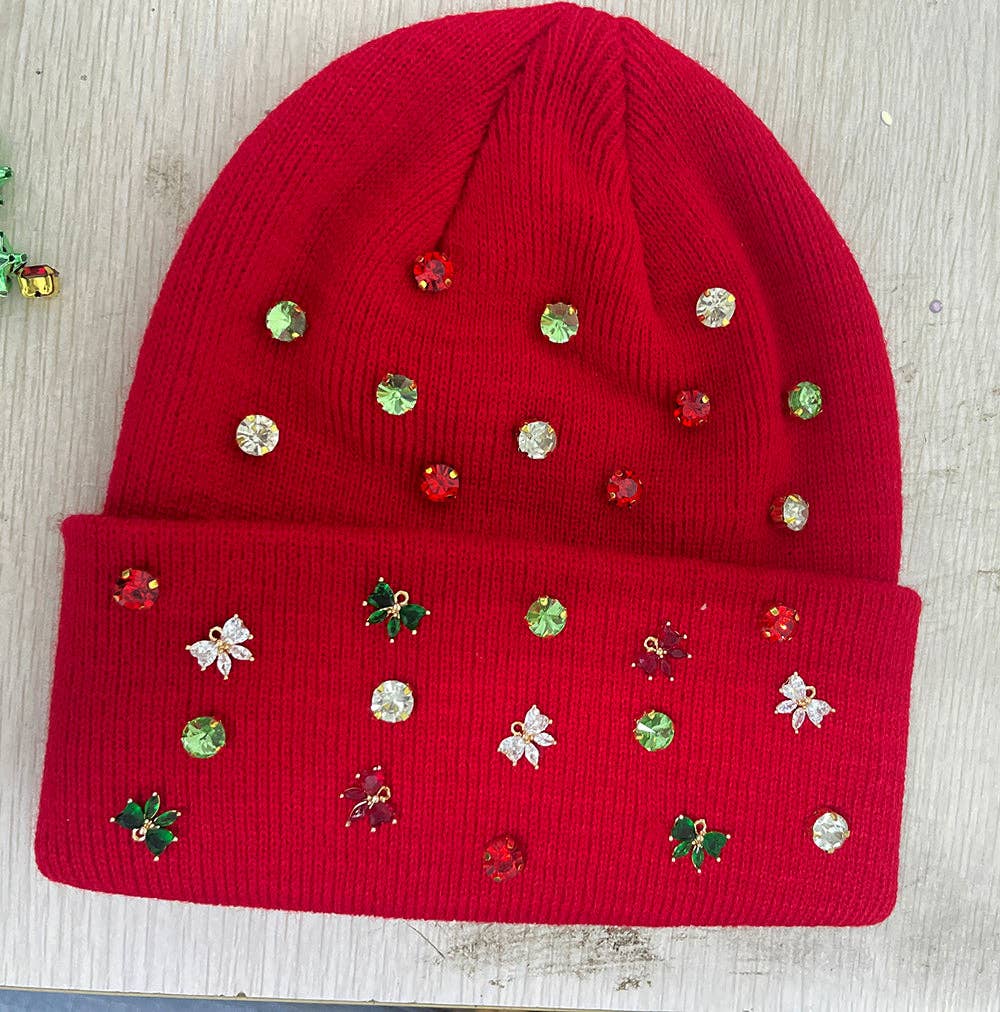 Cheeky Plum - Wholesale Beanie - Kids - Knit Beanie - Santa's Favorite