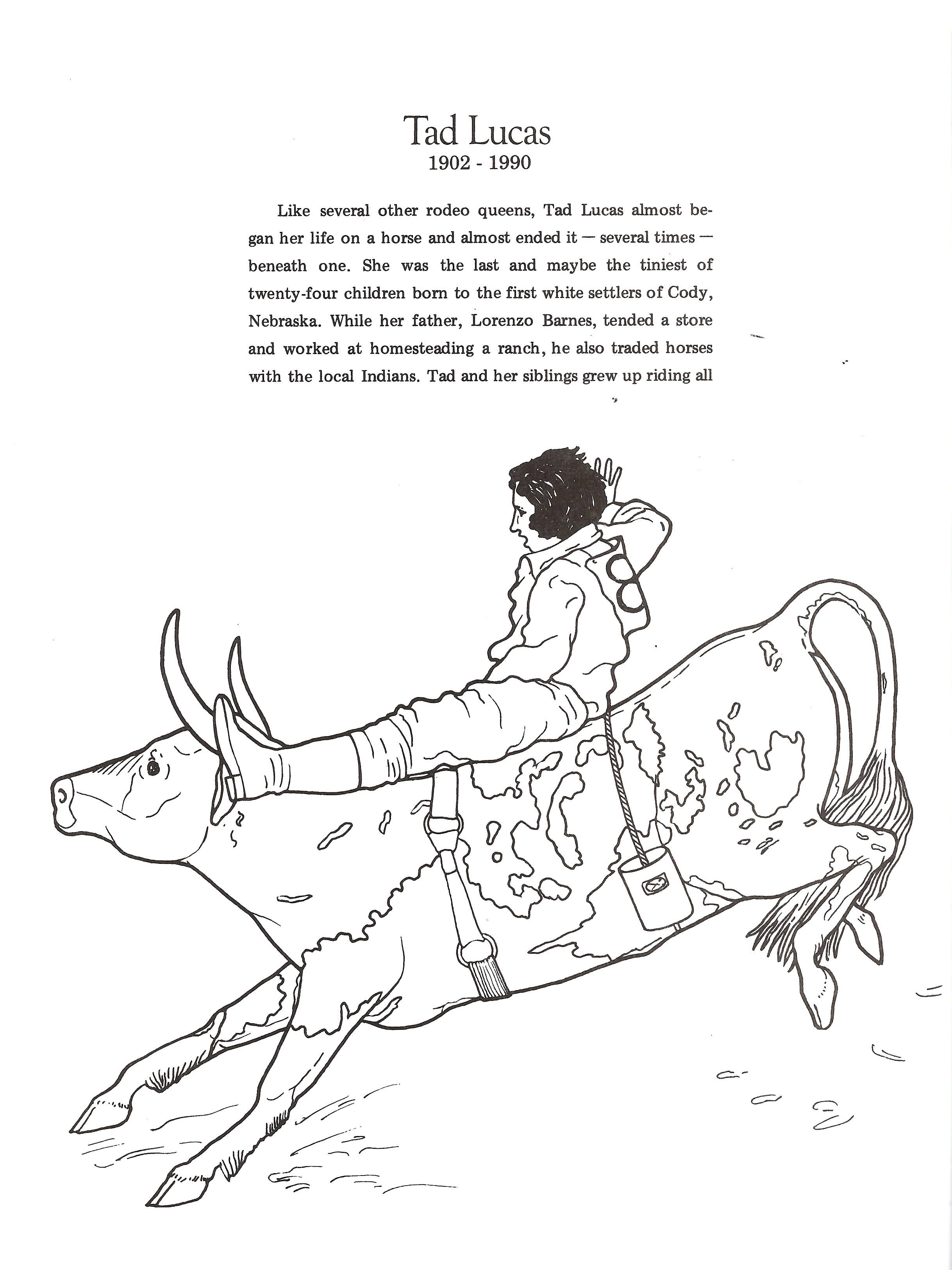 Bellerophon Books - Wholesale Coloring & Activity Book - Adult - Cowgirls1