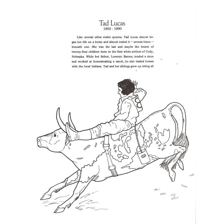 Bellerophon Books - Wholesale Coloring & Activity Book - Adult - Cowgirls1