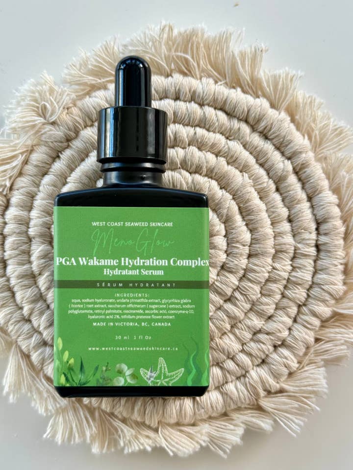 PGA Wakame Hydration Complex for wholesale by West Coast Seaweed Skincare