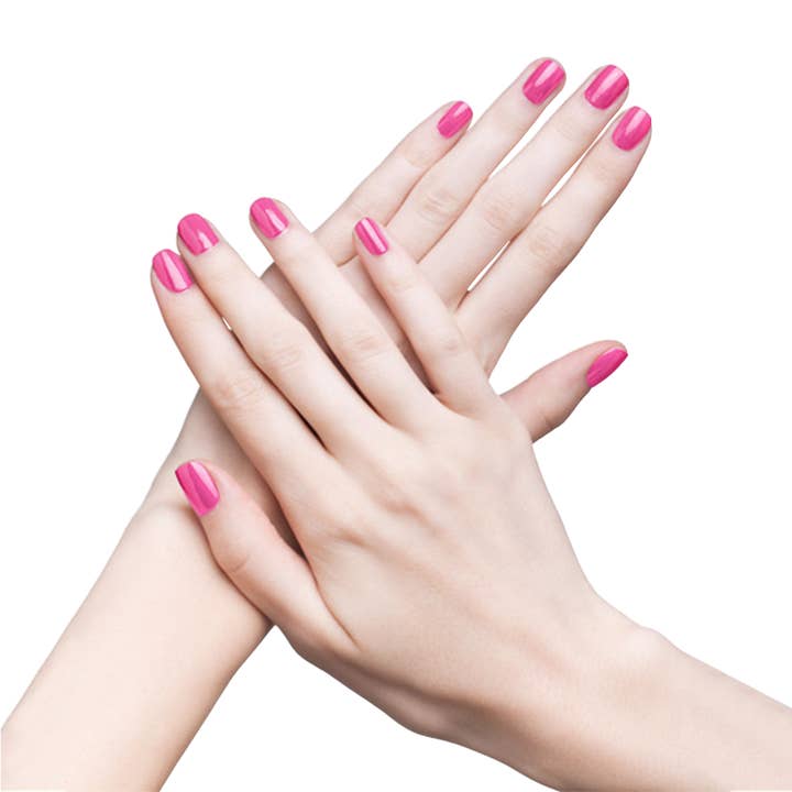 Madam Glam – Esmalte por atacado – Rosa Barbie Brilhante, Verniz Gel