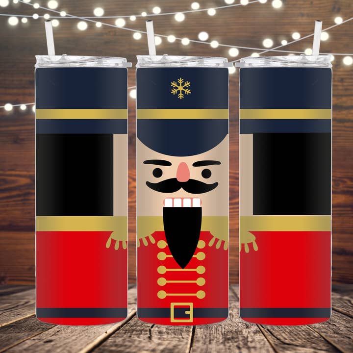 Nutcracker Sublimation Tumbler for wholesale by K. I. Designs