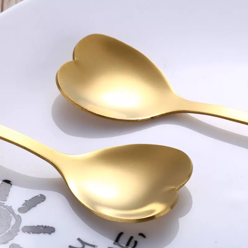 Sostraw & SmartThings - Wholesale Table Spoon (Cutlery) - Love Spoon - Heart Shape - 4 colors available2