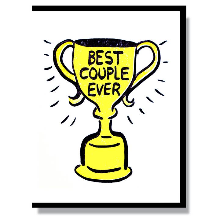 Best Couple Ever Card for wholesale by Smitten Kitten