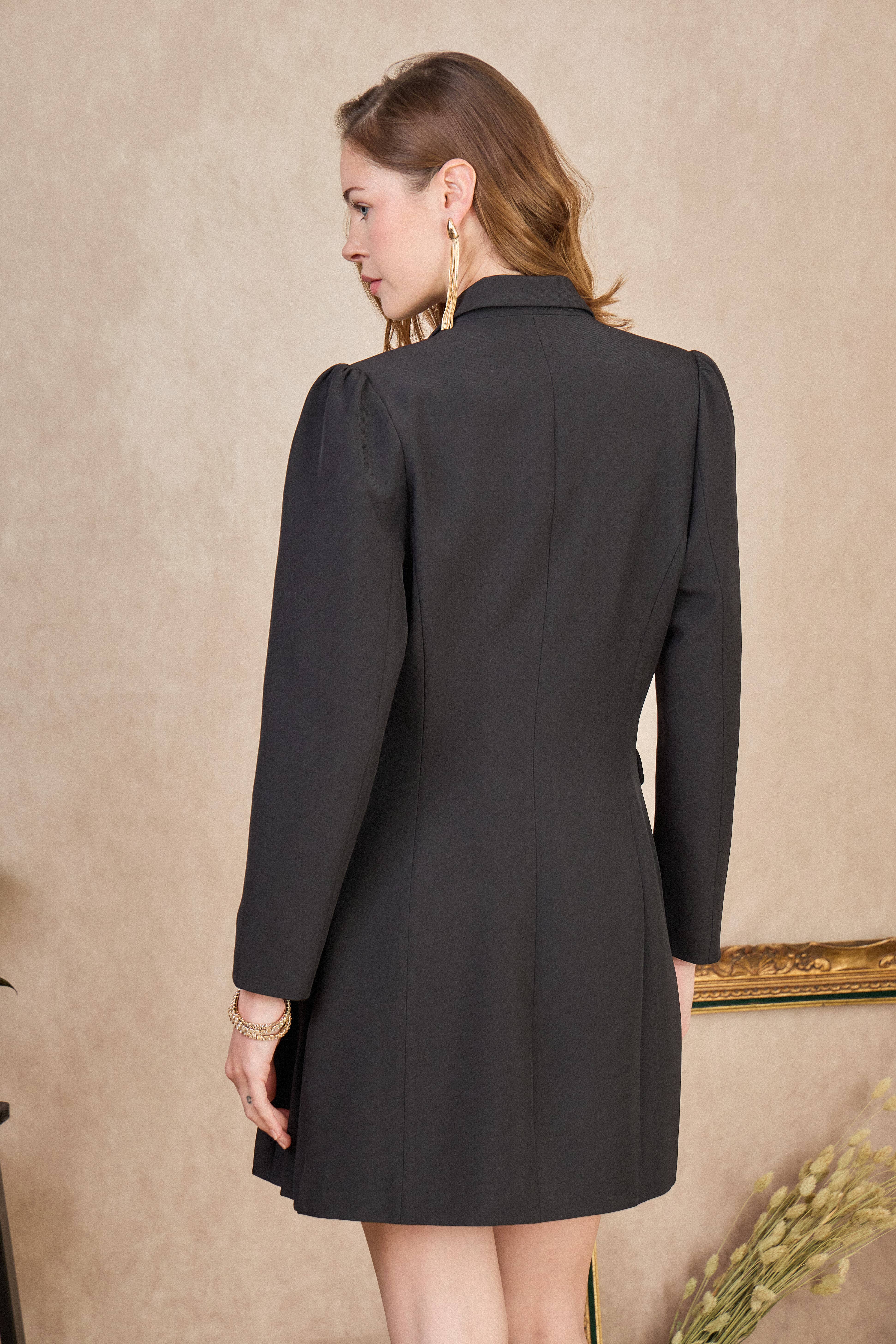 LULUMARY - Vente Robe – femme - Robe blazer R13512