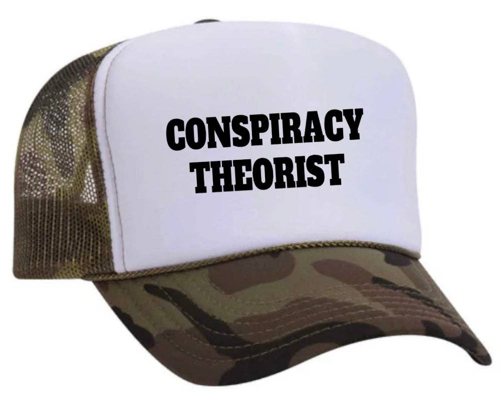 Inappropriate Trucker Hats - Wholesale Trucker Hat - Women's - Conspiracy Theorist Trucker Hat3