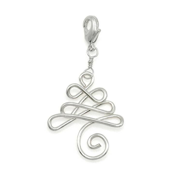 Alegria Accessories Inc. - Wholesale Individual Charm/Pendant - Tree silver charm0