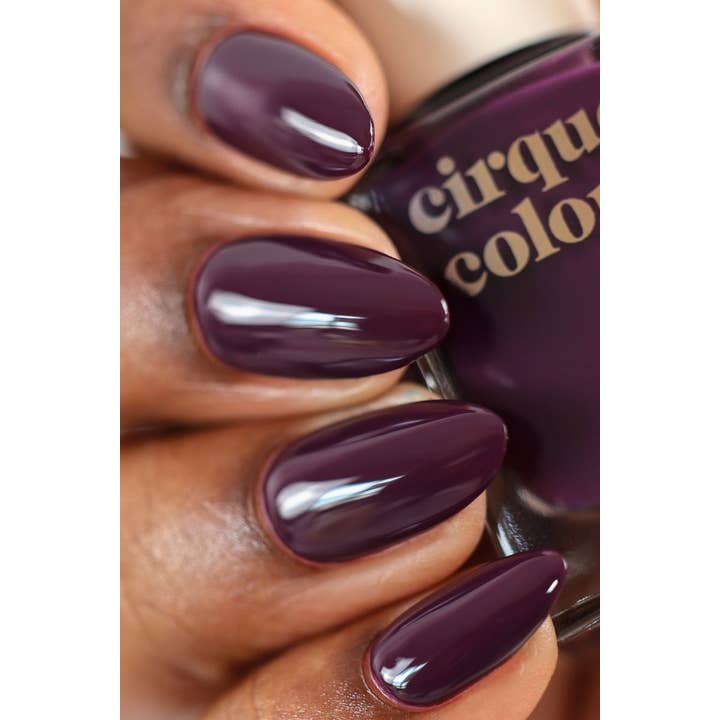 Cirque Colors - Wholesale Nail Polish - Dark Purple Crème Nail Polish - Cirque Colors La Vie Boheme2