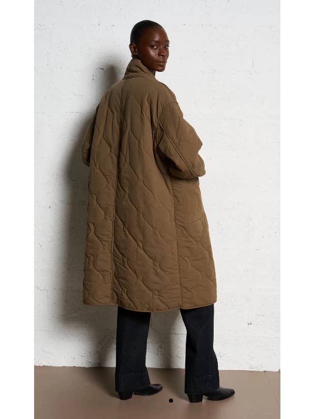 The Korner - USA - Wholesale Coat - Women's - T24262095- Ladies Reversible Long Coat