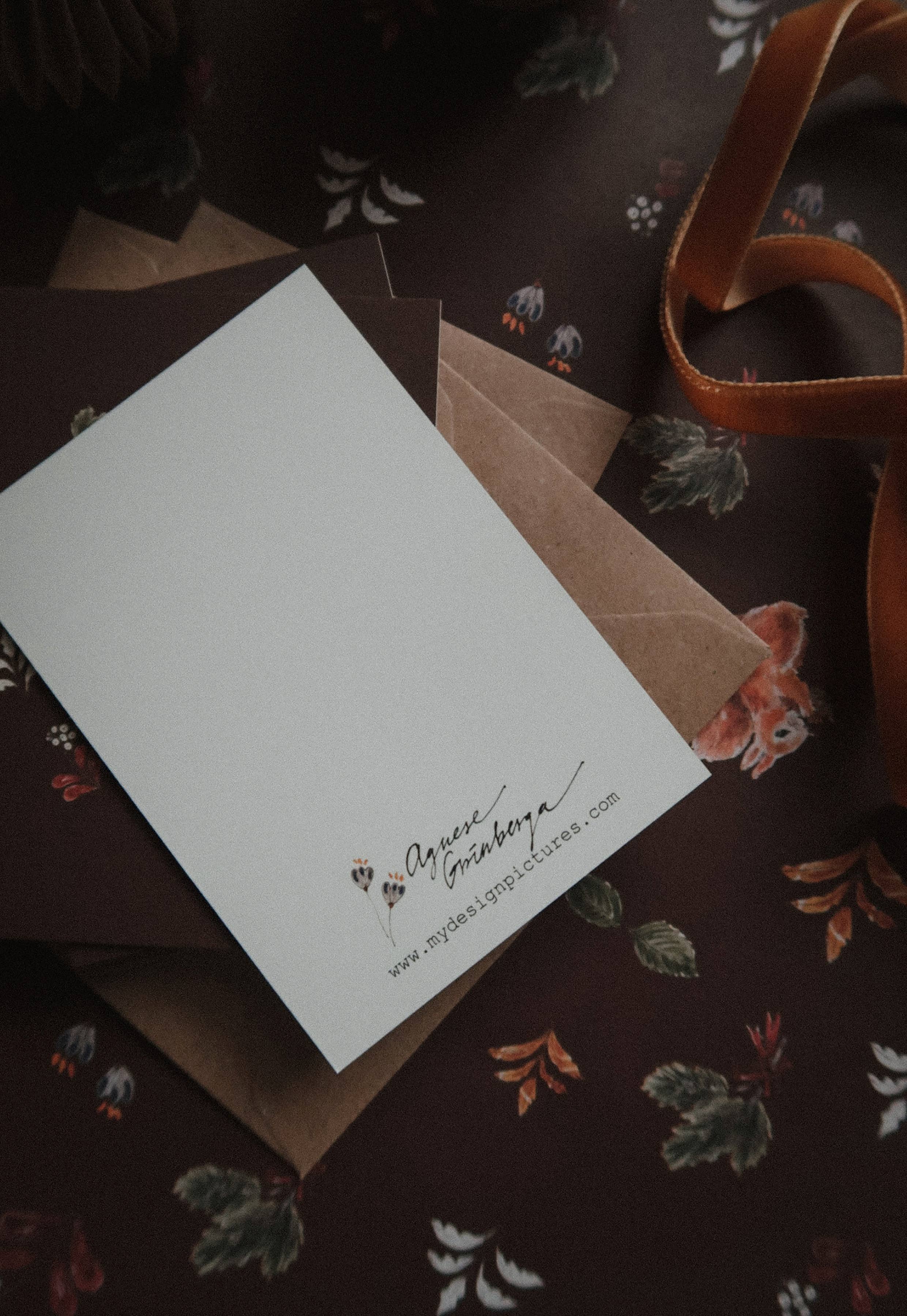 MyDesignPictures - Wholesale Christmas Card - Merry Christmas /small flat card1