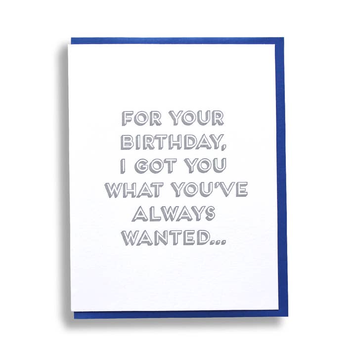 Verjaardagswizard, letterpress verjaardagskaart. voor wholesale door Wishbone Letterpress