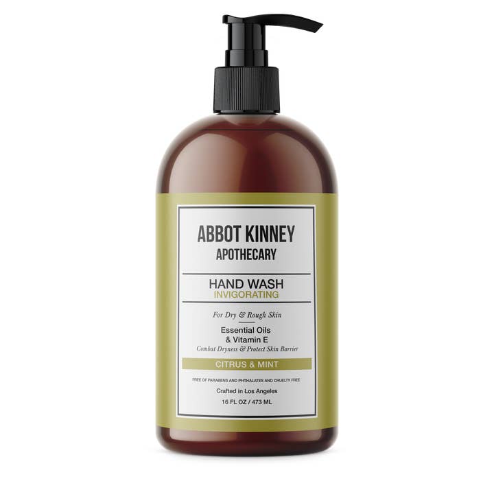 Abbot Kinney Apothecary Moisturizing Hand Wash - Citrus Mint for wholesale by Abbot Kinney Apothecary