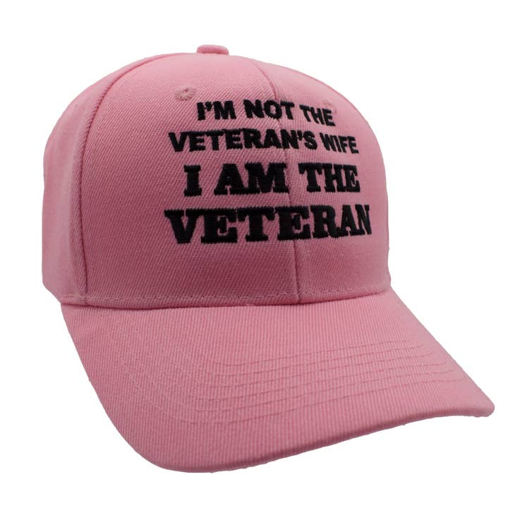 I'm Not the Veteran's Wife Cap for wholesale by Windcatcher Inc