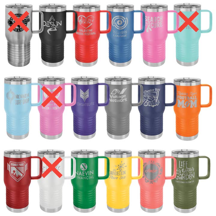 Sadie J. & Co. - Wholesale Insulated Mug/Tumbler - CUSTOM 20 oz Mug