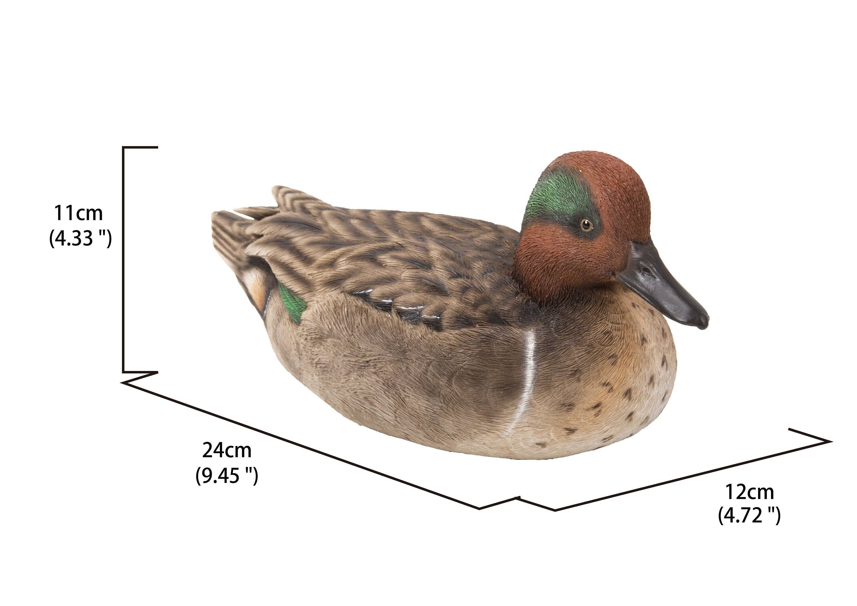 Hi-Line Gift Ltd. - Wholesale Decorative Figurine - Large Green Wing Mallard Decorative Figurine7