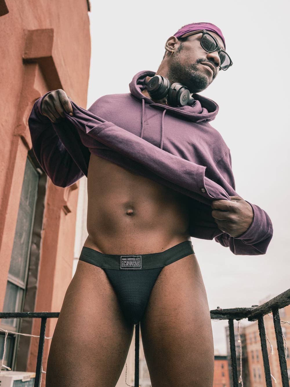 Cruise Classic Black Jockstrap (1.5" Waistband) for wholesale on Faire2