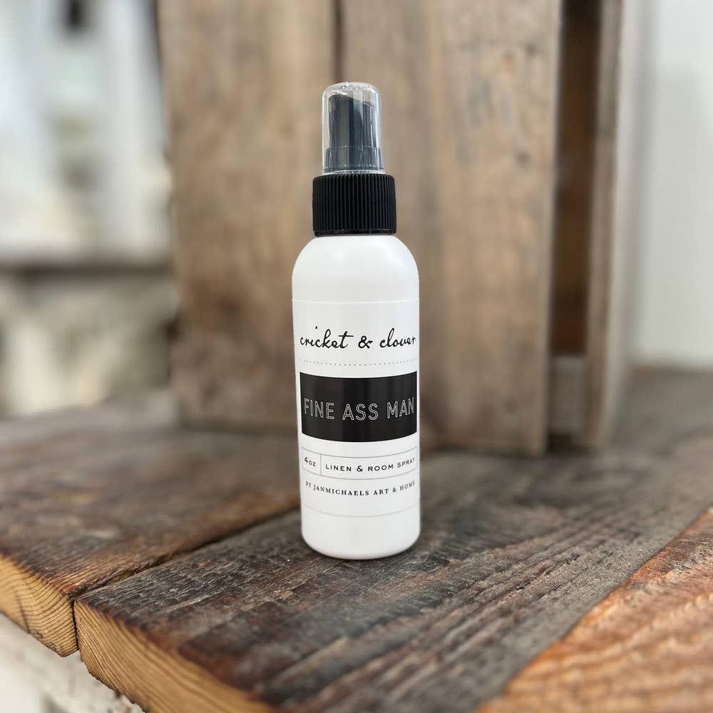 JanMichaels Art & Home - Wholesale Room & Linen Spray - Fine Ass Man Linen & Room Spray
