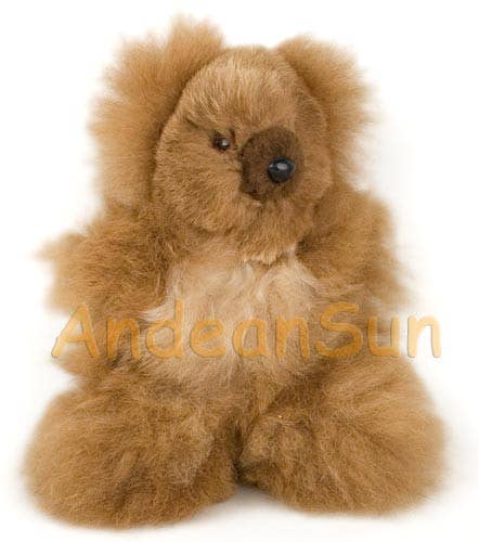 AndeanArt - Wholesale Stuffed/Plush Toy - Kids & Baby - Tiny 7" (fur to fur) - 5.5" (hide to hide) Alpaca Teddy Bear0