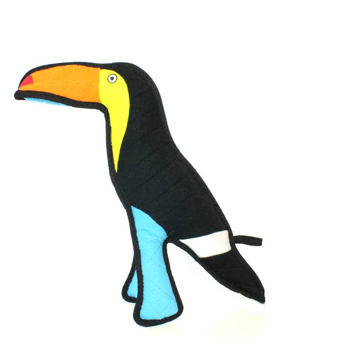 Brinquedo Dog Tuffy Zoo Toucan, resistente e durável por atacado de Tuffy Dog Toys - VIP Products