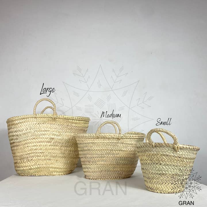 Gran Wholesale - Wholesale Basket - Kids & Baby - Straw Easter Basket, Personalized Easter Straw Basket.