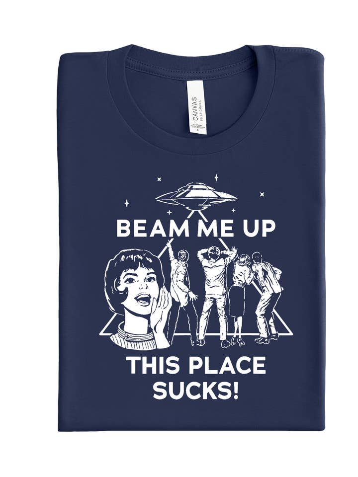 Beam mig op dette sted er elendigt DTF Transfer DTF Transfer for engroshandel hos Teddy Transfers