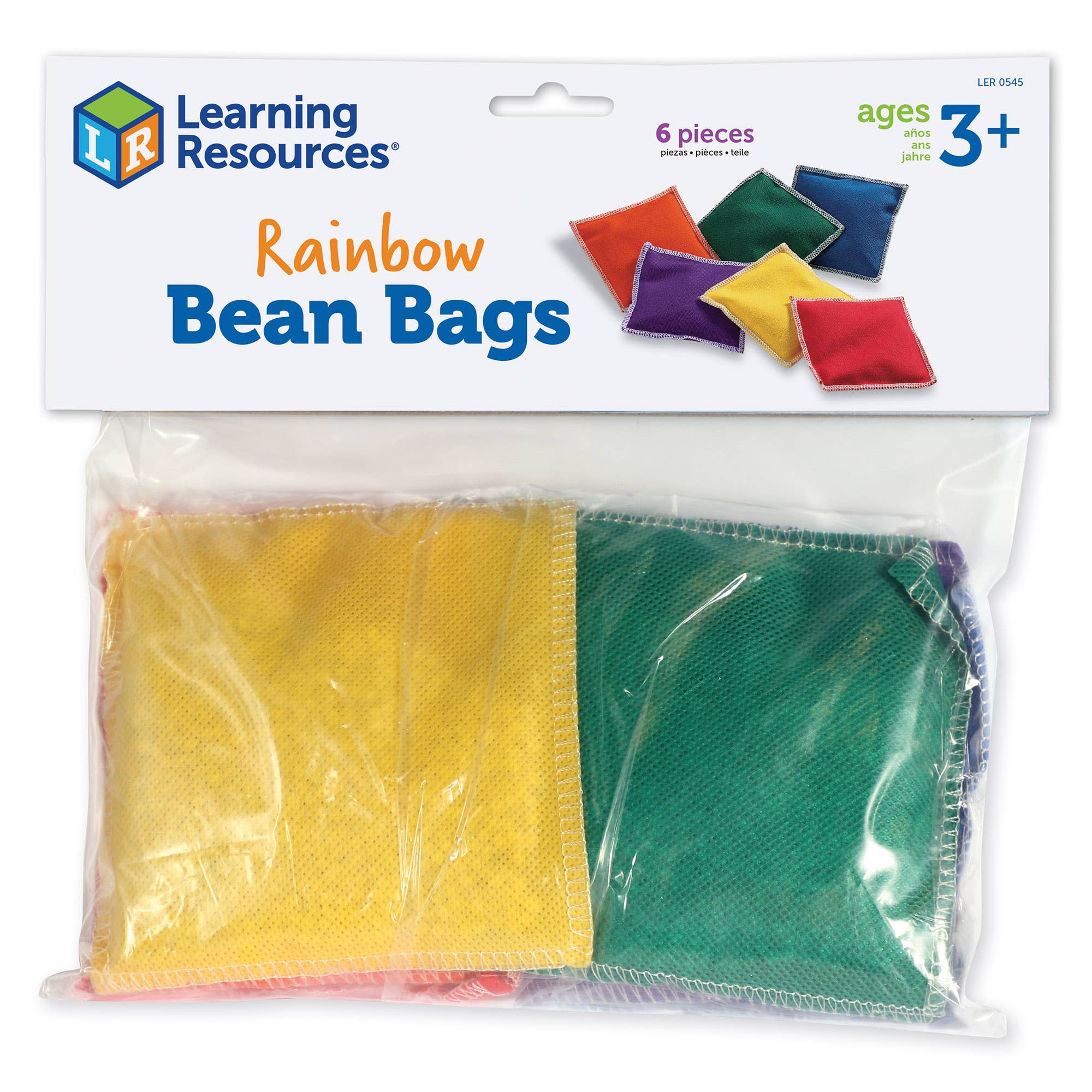 Learning Resources - Vente Lot de jouets – enfant - Sacs Rainbow Bean0