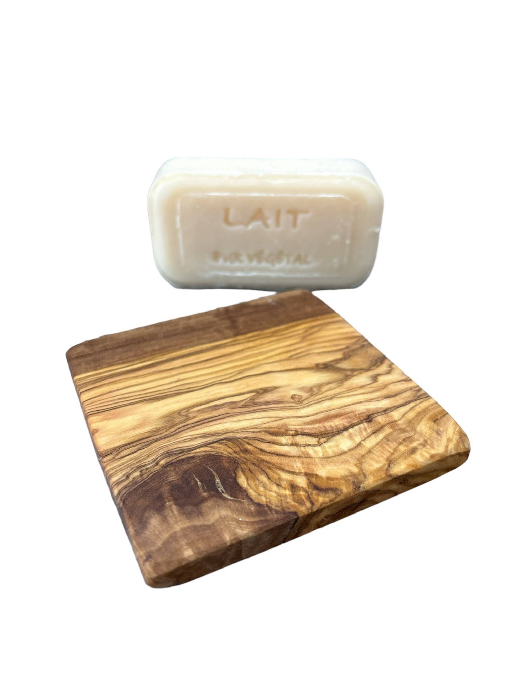 olivenholz-erleben - Wholesale Bath Soap Dish - Olive wood soap dish approx. 9 x 9 cm3