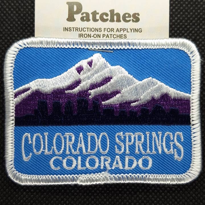 Patch - Colorado Springs, CO for wholesale by Fantastic Souvenirs, Gifts & Collectibles