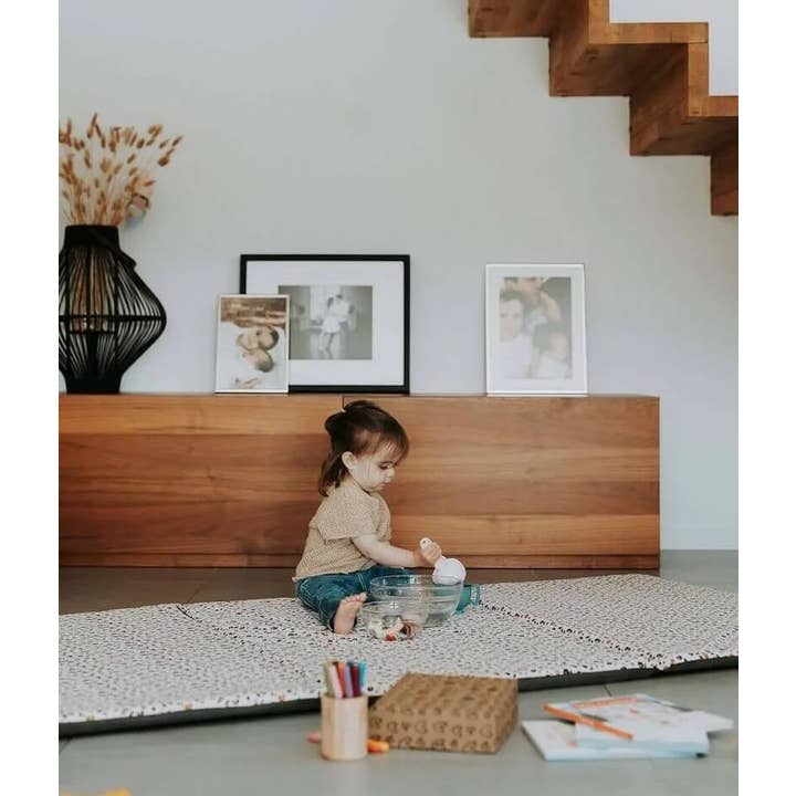 Manufacture des bébés français - Wholesale Activity Pad - Kids & Baby - Leopard waterproof motor skills mat3